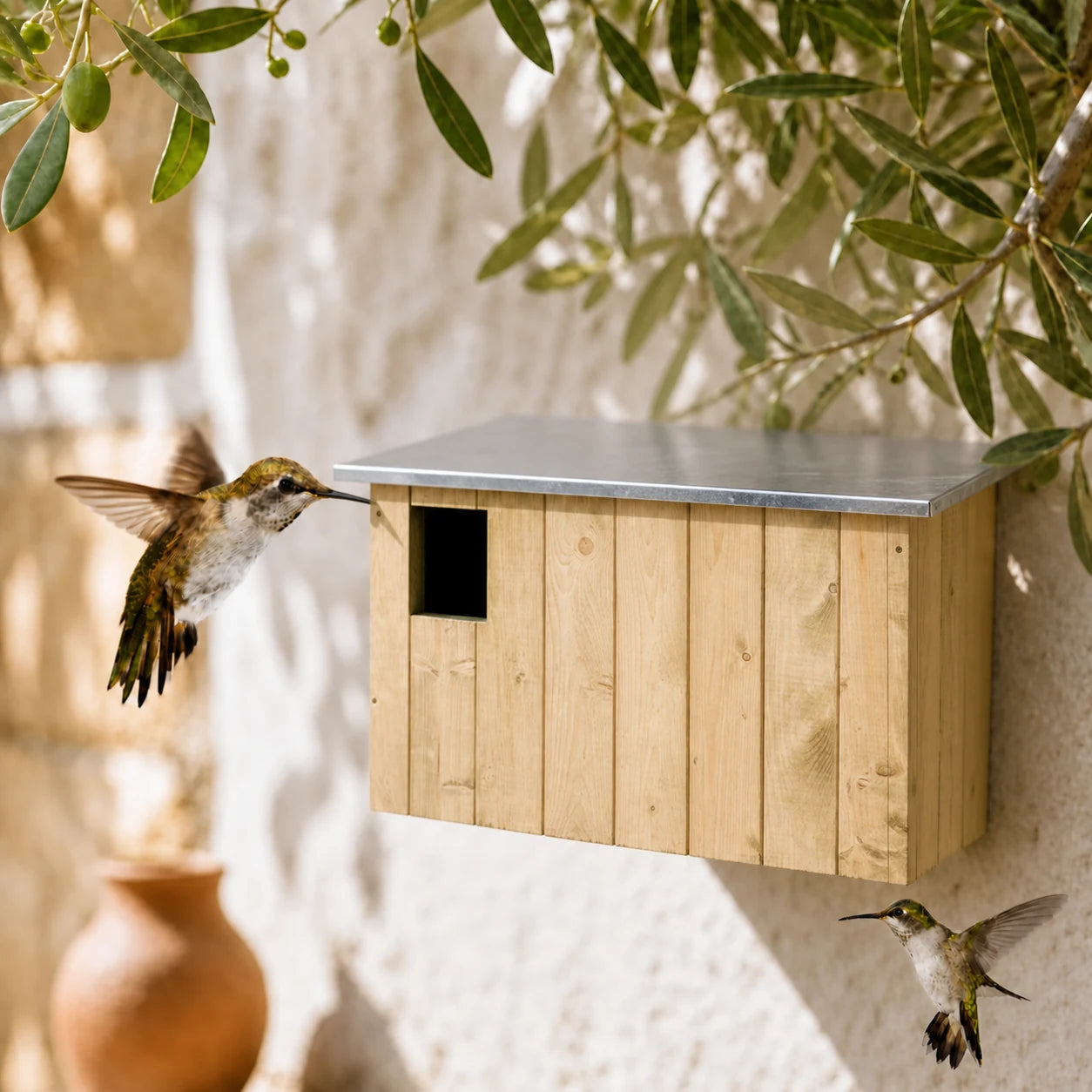 Nistkasten aus Holz robust