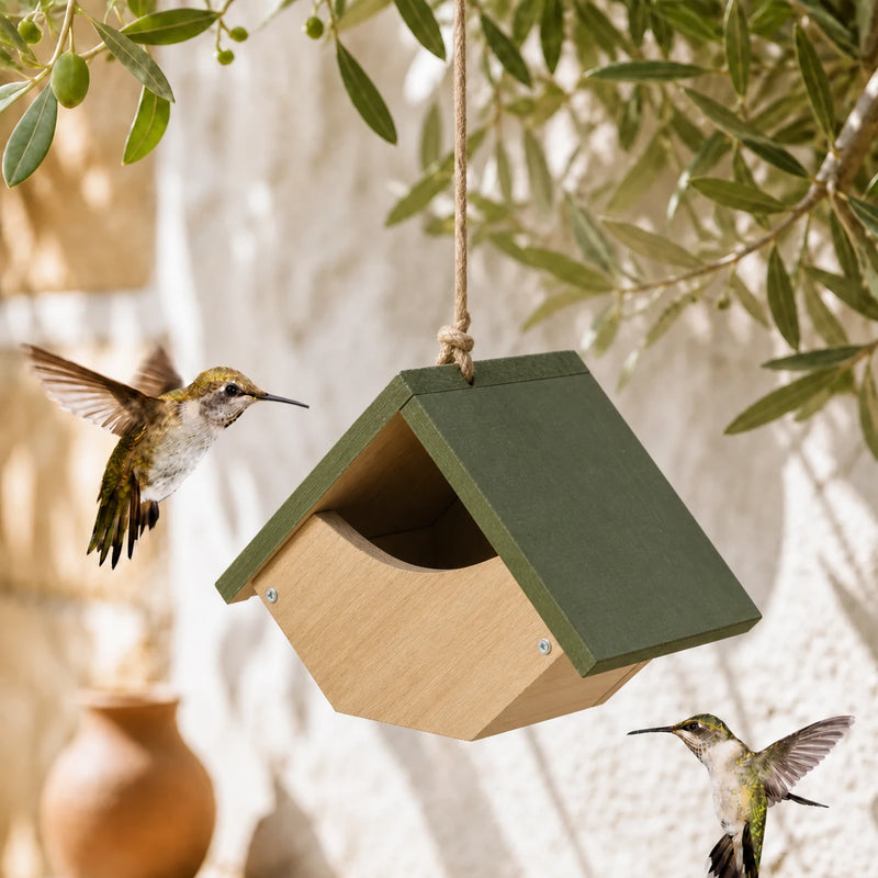 Halboffener Nistkasten aus Holz FSC