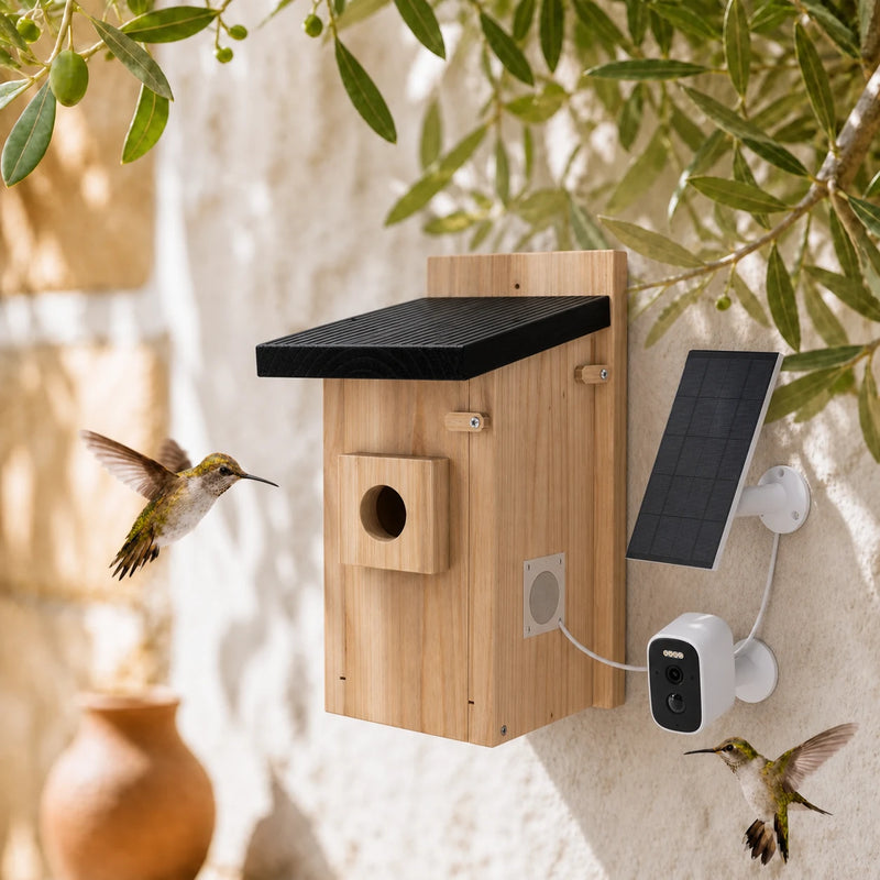 Vernetzter Nistkasten mit Kamera 5 MP