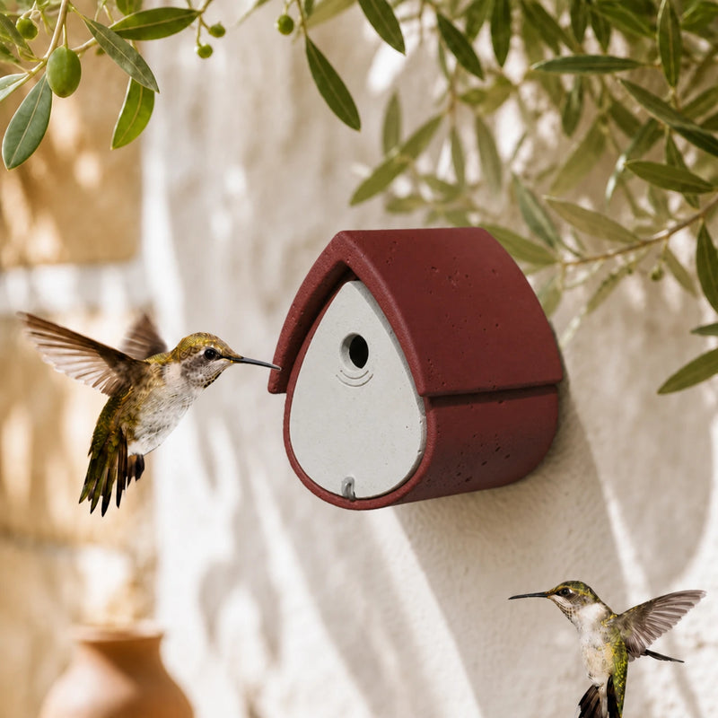 Wandnistkasten rot