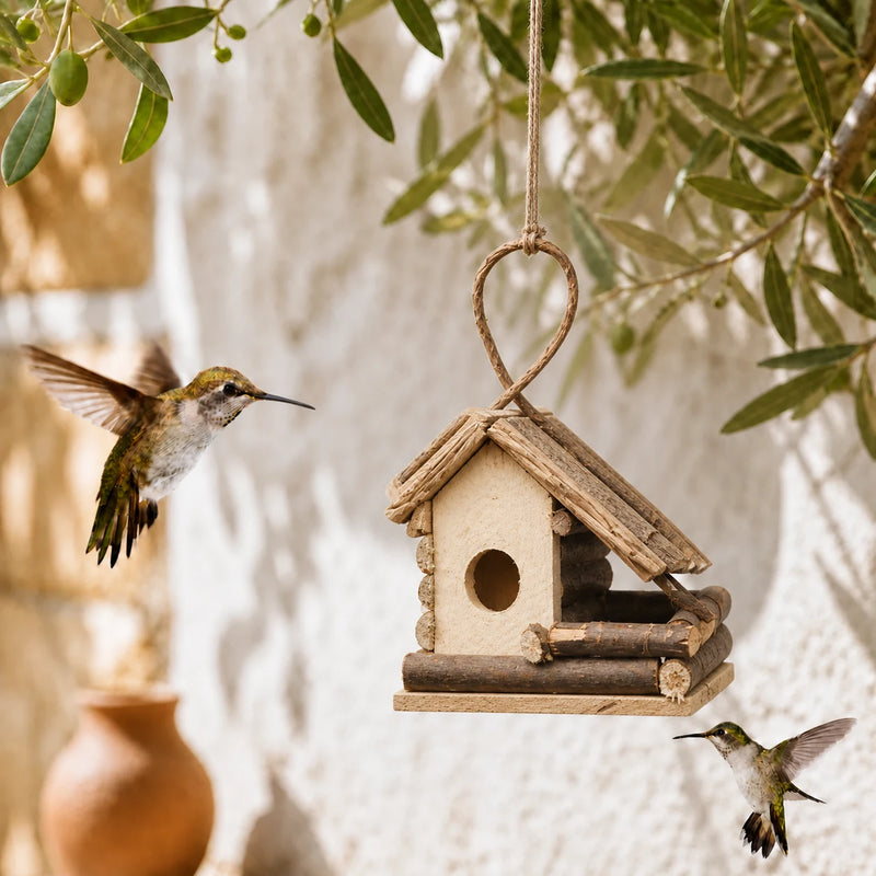 Nistkasten für Vögel aus Holz zum Aufhängen