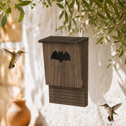 Groß Fledermauskasten aus Holz braun