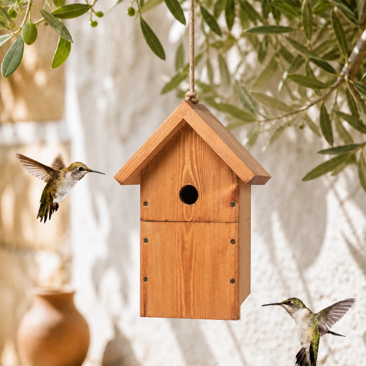 Nistkasten handgefertigt aus Holz