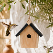 Wandnistkasten aus Holz natürlich