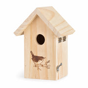 Nistkasten graviert mit Einflugöffnung 30 mm — Foto 2