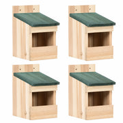 Set aus 4 Nistkästen aus Tanne massiv — Foto 2