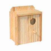 Nistkasten aus Holz braun, Maße 21 × 13 × 13 cm — Foto 2