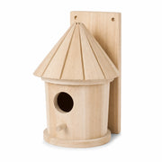 Wandnistkasten aus Holz beige, Maße 20 × 20 × 32 cm — Foto 2
