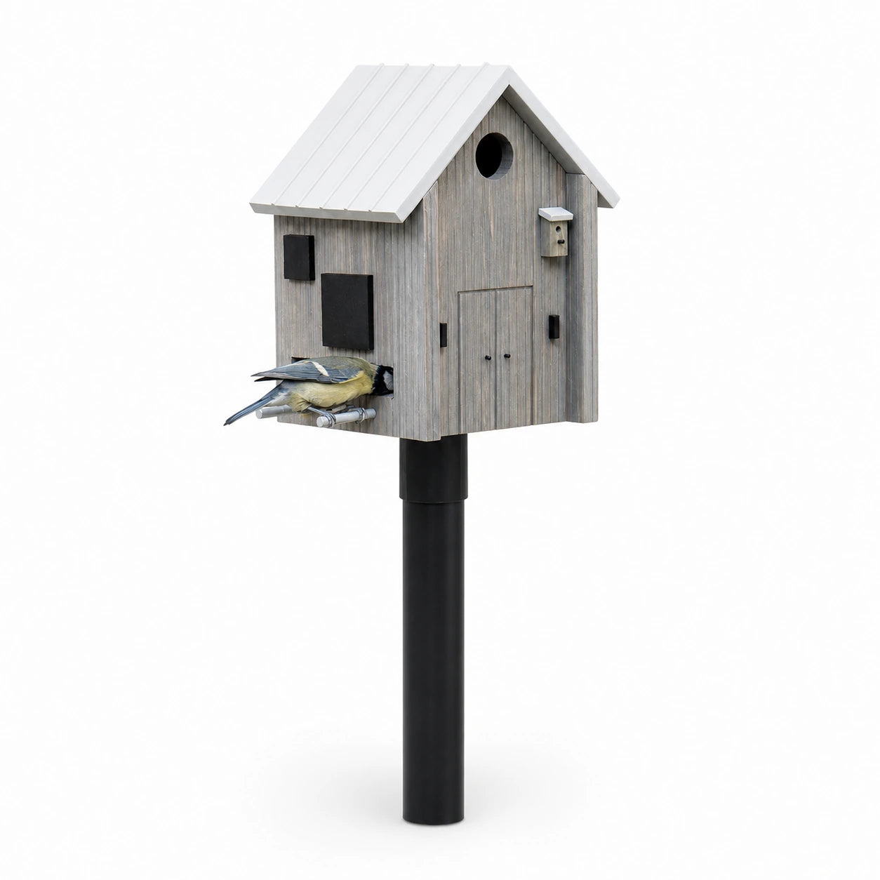 Nistkasten mit Vogelfutterhaus nordisch — Foto 2