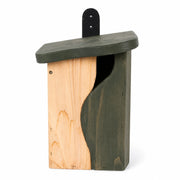 Nistkasten aus Holz mit stehend grün — Foto 2
