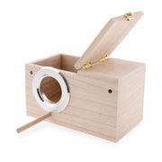 Nistkasten aus Holz beige, Maße 24,7 × 13 × 13 cm — Foto 2