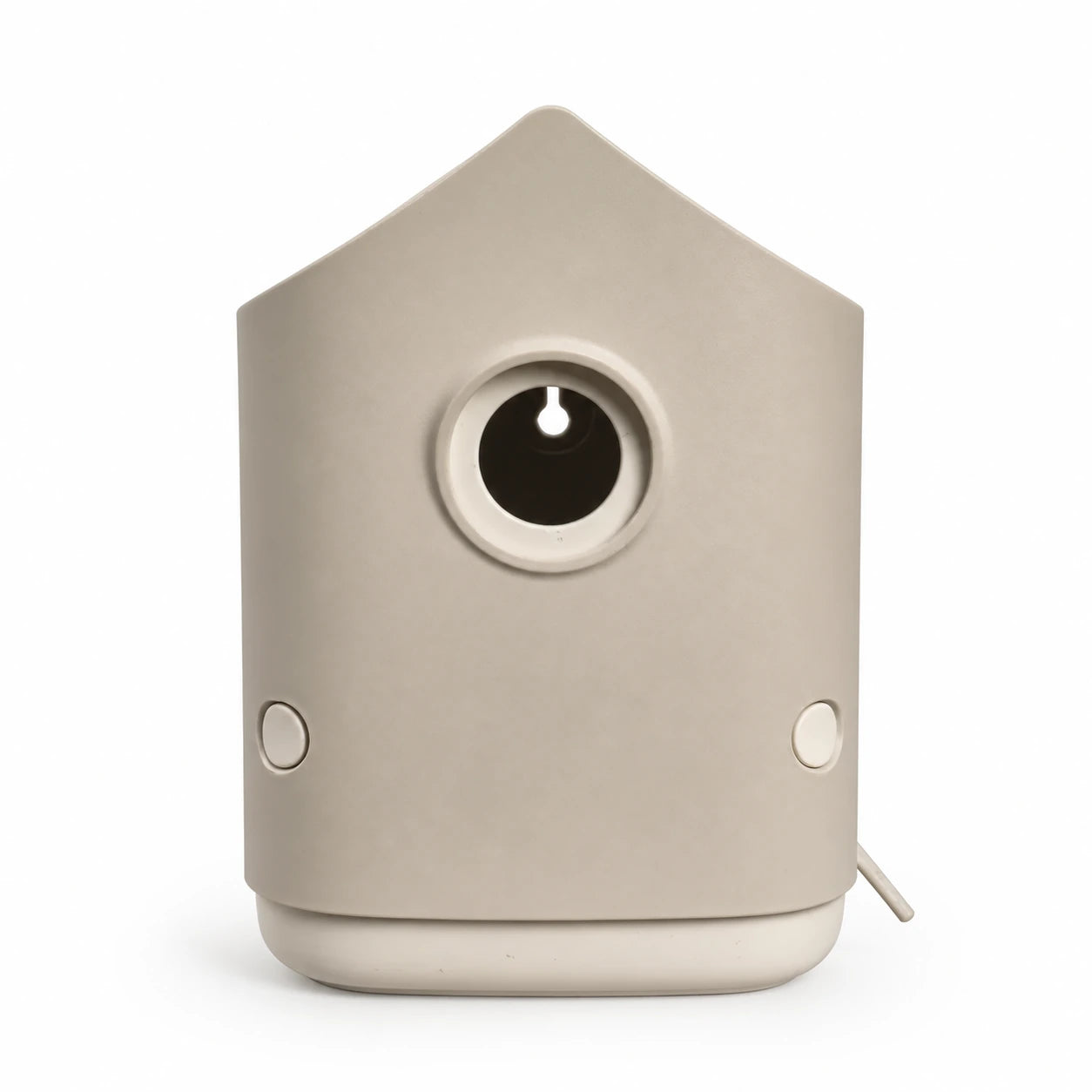 Nistkasten recycelt beige 18 cm — Foto 2