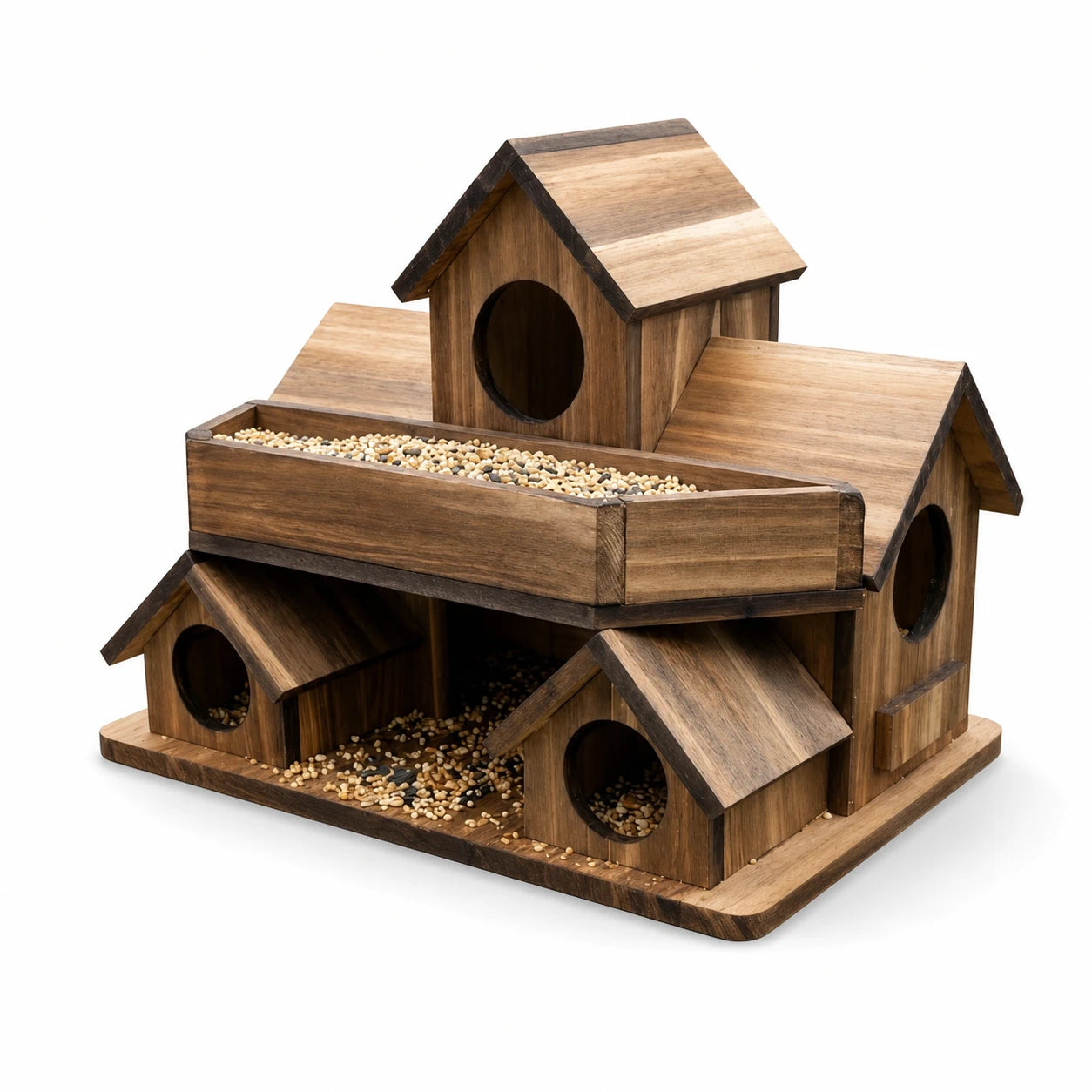 Nistkasten Dorf Holz — Foto 2