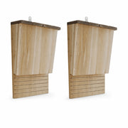Set aus 2 Fledermauskästen 22 × 12 × 34 cm — Foto 2