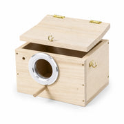 Nistkasten Beobachtungskasten aus Kiefer beige, Maße 20 × 15 × 18 cm — Foto 2