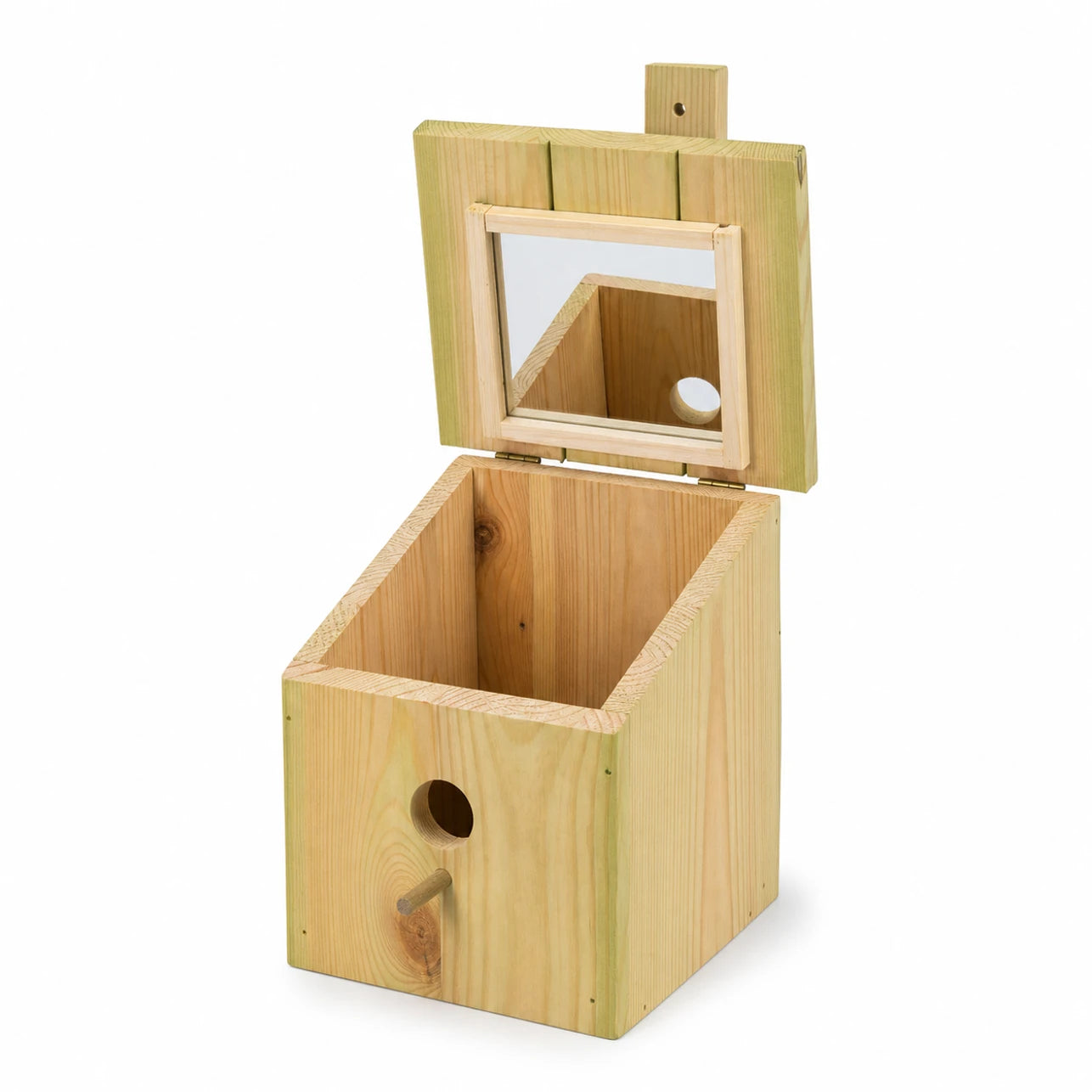 Wandnistkasten aus Holz, Maße 21 × 16 × 32,5 cm — Foto 2