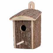 Nistkasten style rustikal aus Holz braun, Maße 12 × 11,5 × 18 cm — Foto 2