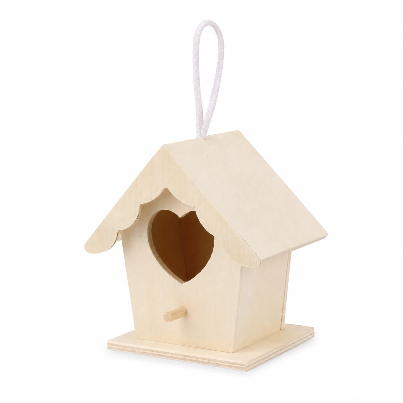Hängenistkasten aus Holz beige — Foto 2