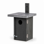 Nistkasten grau kompakt mit Flachdach 30 mm — Foto 2