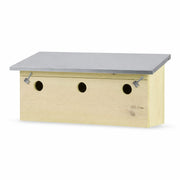Nistkasten für Vögel horizontal aus Holz Kiefer FSC® — Foto 2