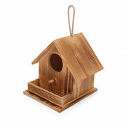 Nistkasten style rustikal aus Holz braun, Maße 17,2 × 17,2 × 17,2 cm — Foto 3