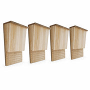 Set aus 4 Fledermauskästen 22 × 12 × 34 cm — Foto 3