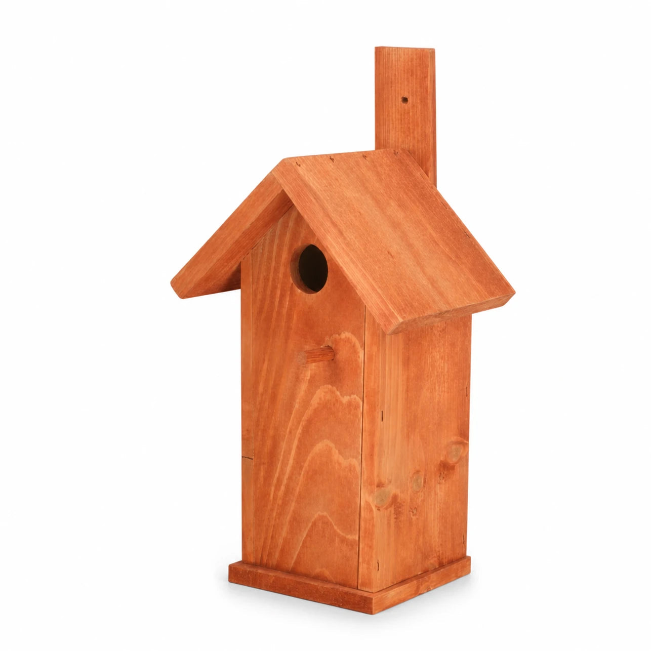 Hängenistkasten aus Holz rot, Maße 33 × 10 cm — Foto 3