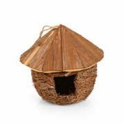 Nistkasten aus Weide braun, Maße 28 × 28 × 28 cm — Foto 3