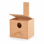 Nistkasten aus Holz braun, Maße 30 × 20 × 20 cm — Foto 3