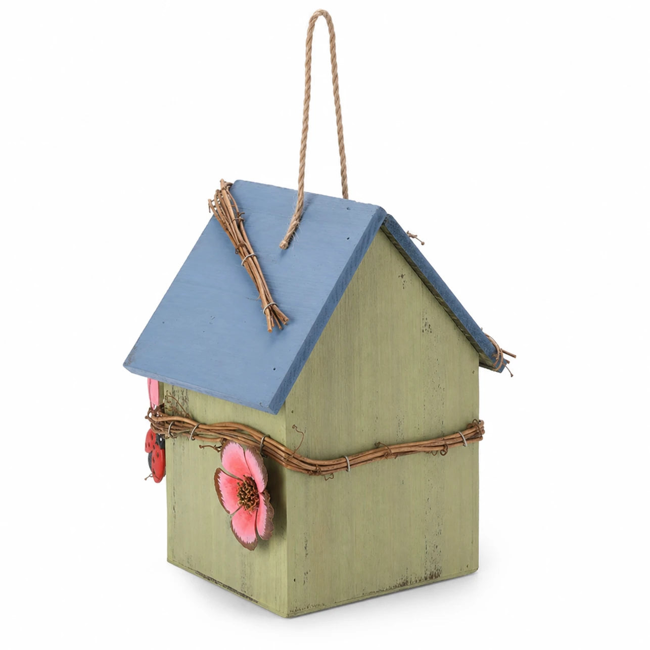 Wandnistkasten aus Holz, Maße 20,5 × 13,5 × 15 cm — Foto 3
