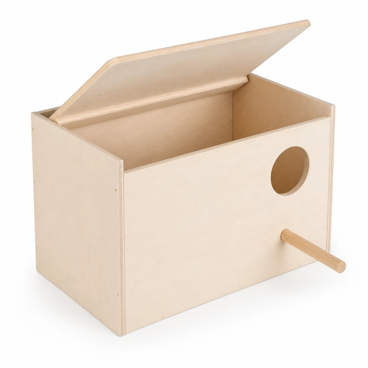 Nistkasten für Vögel aus Holz premium — Foto 3