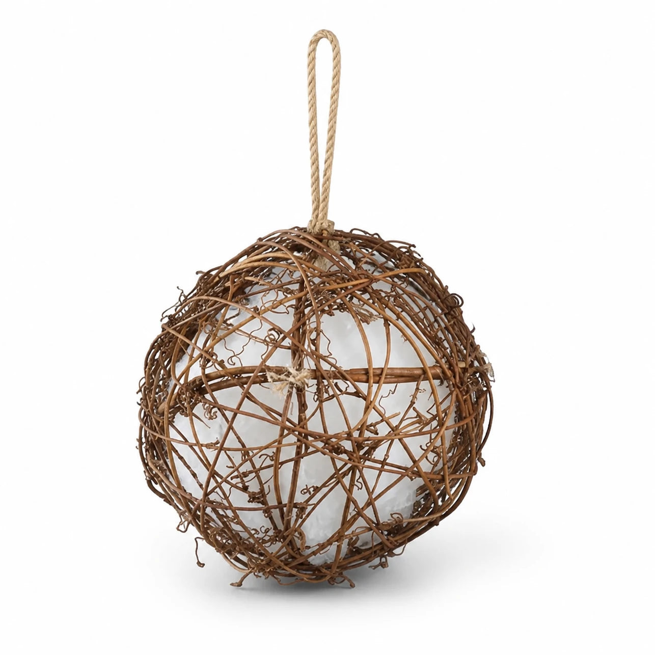 Nistkasten aus Rattan braun — Foto 3