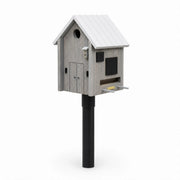 Nistkasten mit Vogelfutterhaus nordisch — Foto 3