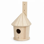 Wandnistkasten aus Holz beige, Maße 20 × 20 × 32 cm — Foto 3