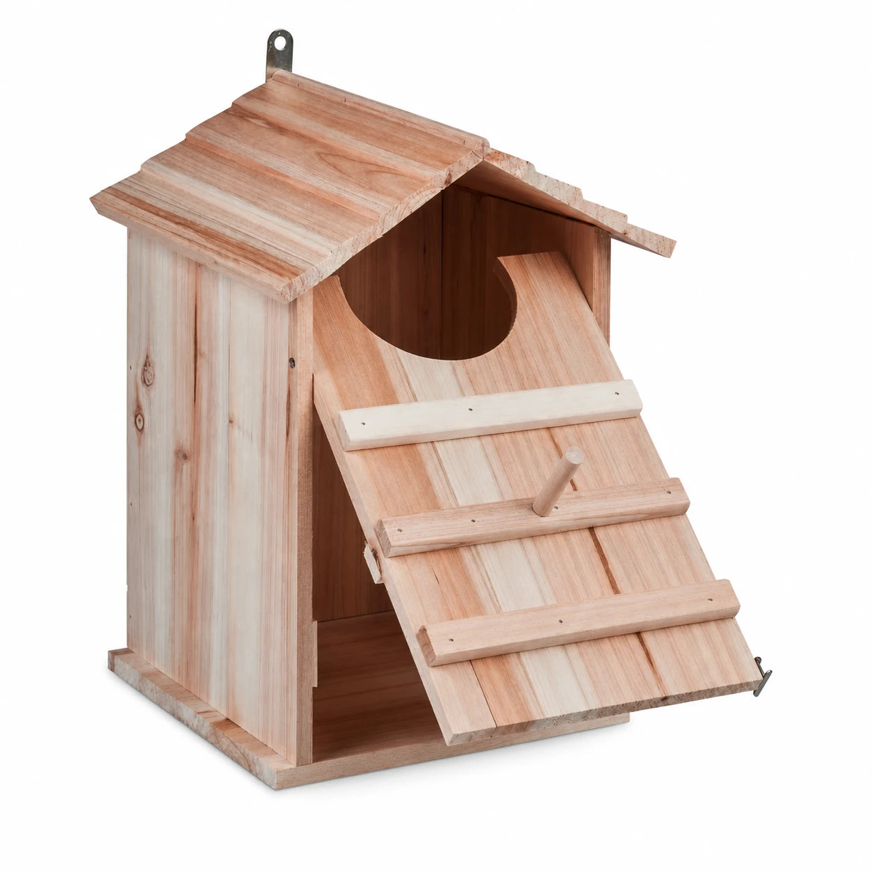 Nistkasten aus Holz aus Tanne — Foto 3