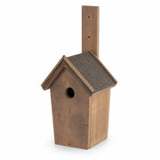 Nistkasten mit Bitumendach braun, Maße 13,8 × 18,3 × 31,5 cm — Foto 3