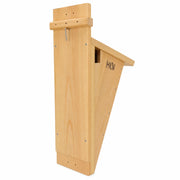 Vertikaler Nistkasten aus Holz mit Front geneigt — Foto 3