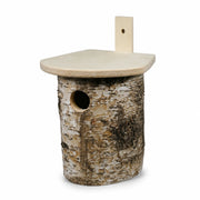 Nistkasten aus Birke braun, Maße 16 × 17 × 25 cm — Foto 3