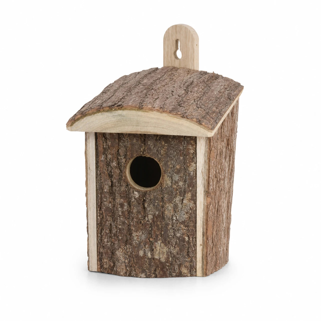 Nistkasten style rustikal aus Holz braun, Maße 12 × 11,5 × 18 cm — Foto 3