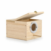 Nistkasten Beobachtungskasten aus Kiefer beige, Maße 20 × 15 × 18 cm — Foto 3