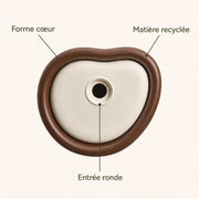 Nistkasten recycelt braun 25 cm — Foto 4