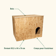 Nistkasten aus Holz OSB — Foto 4