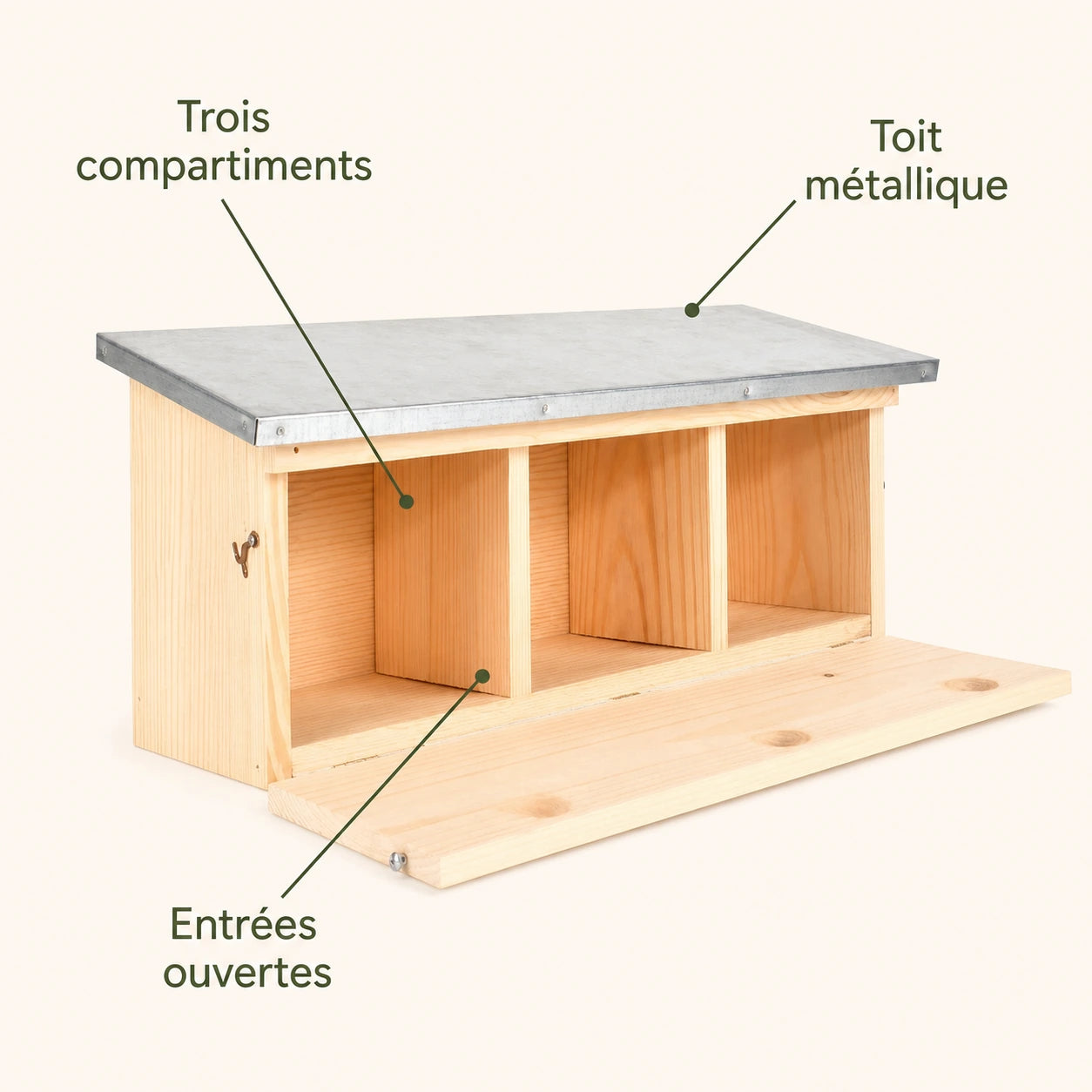 Nistkasten Villa horizontal — Foto 4