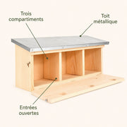Nistkasten Villa horizontal — Foto 4