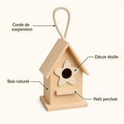 Nistkasten Stern Holz — Foto 3