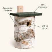 Nistkasten aus Birke — Foto 4