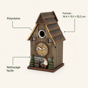 Nistkasten aus Holz, Maße 14,4 × 13,1 × 25,2 cm — Foto 4